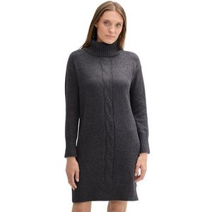 TOM TAILOR Damesjurk, 30281 - Evident Anthracite Melange, 34