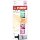 STABILO 07/06-29rkeerstift - STABILO BOSS MINI Pastellove 2.0-6 stuks - 6 verschillende kleuren,Multi kleuren