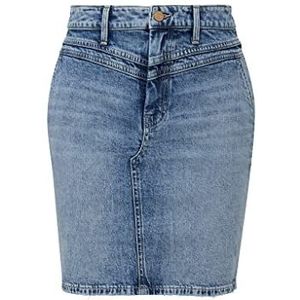 s.Oliver dames jeans rok, Blau, 36