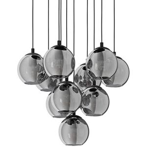 Hanglamp ARISCANI zwart zwart-transparant Ø65,5cm H: 170cm