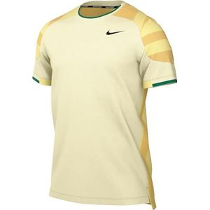 Nike Heren Top M Nkct Df Slam Top Mb, Coconut Milk/Soft Yellow/Black, FD5195-113, L