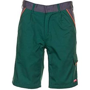 Planam shorts Visline, maat XL, groen/oranje/leisteen, 2472056