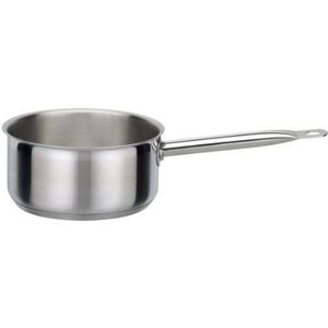 GSW 974 Gastro Traditioneel Le Chef kookpan, roestvrij staal, zilver, 18 cm