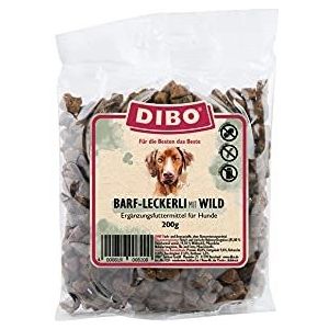 DIBO Barf-lekkernij wild 200 g, traktaties voor beloning, sport en vrije tijd