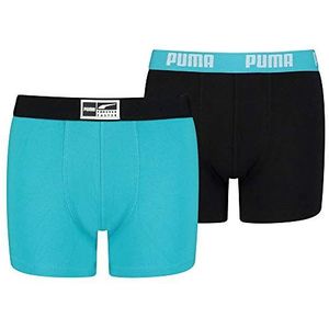 PUMA Boxershorts voor jongens, Blue Combo, 122/128 cm