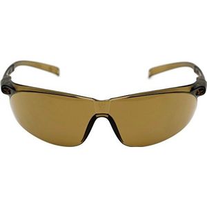 3M TORA3 Tora veiligheidsbril, AS/AF/UV, PC, getint, brons