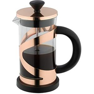 Café Olé Classico Cafetiere, Koper afwerking, 800 ml, 6 kopjes, French Press koffiezetapparaat, hittebestendige handgreep, roestvrij staal