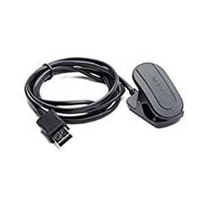 GARMIN accessoires oplaadkabel Forerunner, 310XT, 405, USB/klem, 2-pol, 010-11029-01, Zwart