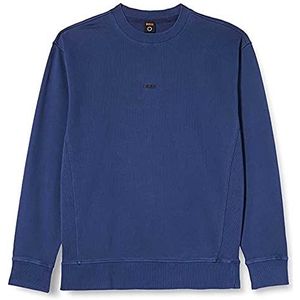 BOSS Heren Wefade Sweatshirt, Navy415, L