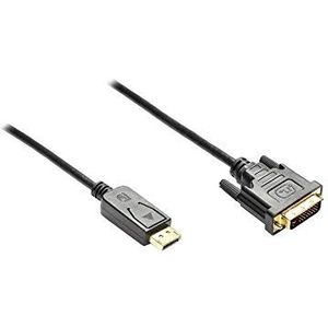 DisplayPort naar DVI-D 24+1 aansluitkabel 5m, Good Connections®