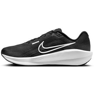 Nike Downshifter 13 Sneakers voor heren, 38,5 EU, Black White Dk Smoke Grey, 38.5 EU