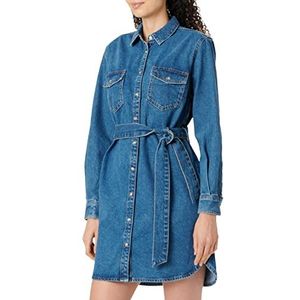 JACK & JONES JXTHALIA Regular Dress CR2 NOOS jurk, Medium Blue Denim, XS, blauw (medium blue denim), XS
