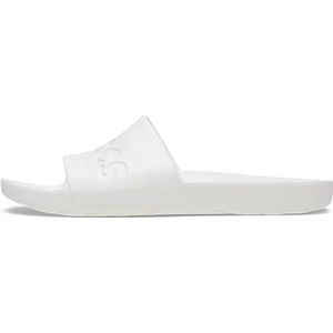 Crocs Slide sandaal voor heren, Wit, 13 UK