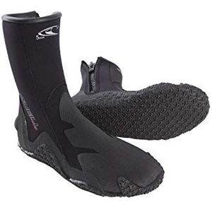 O'Neill Wetsuits volwassenen neopreen schoenen 5 mm boot met rits neopreen pak, zwart, 46