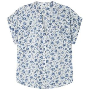 Springfield blauw overhemd, maat 34, Maritiem Blauw, 32