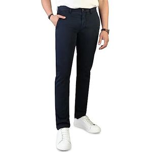 Tommy Hilfiger Bleecker Th Flex Satin GMD Broek voor heren, woestijn hemel, 28W x 28L