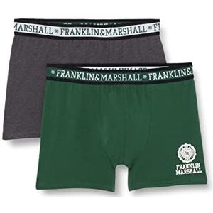 FRANKLIN & MARSHALL Boxershorts-I101293 Donkergrijs Melange/Da L
