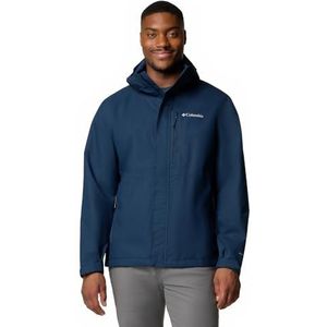 Columbia Men's Hikebound 2 Jacket, Waterproof Rain Jacket, Collegiate Navy, S