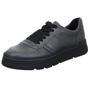 ARA Lage sneakers voor dames, 12-47101, antraciet, 36.5 EU Breed