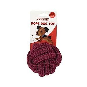 CLASSIC Gevlochten Touw Bal Hond Speelgoed 70mm