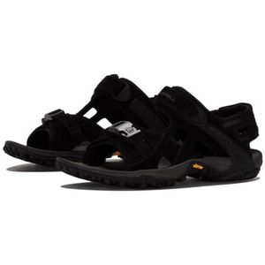 Merrell - Kahuna III - Sandaal - Black Beluga - Varkenssuède - Lycra/Neopreen