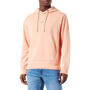 BOSS Heren Wefadehoody sweatshirt, licht/pasteloranje 833, L, Licht/Pastel Orange833, L