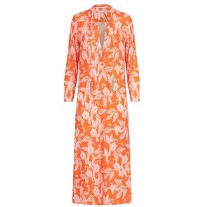 Mint & Mia Dames Jersey casual jurk, koraalrood-roze, 42
