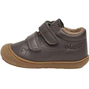 Naturino Cocoon VL-Leather First-Steps Schoenen, Grijs, 2 UK Child