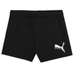 Puma - Sweatshort - Zwart - Gerecycled Materiaal