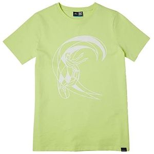 O'Neill Circle Surfer Jongens T-shirt voor jongens, sunny lime, 140 cm