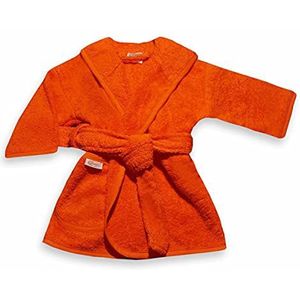 Badjas Uni Line, Oranje 0-12mnd