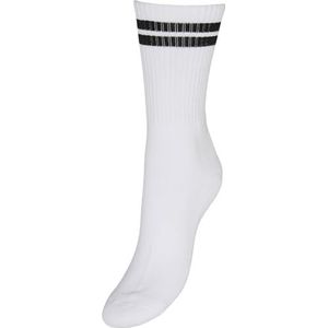 Vero Moda - Vmmel Stripe Sporty Socks Noos - Sokken - Sneeuwwit/zwart - Eén maat