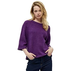 Peppercorn Dames Penelope 3/4 mouw Pullover | Violet UK | Herfst dames truien | Maat XXL, 1632 Imperial Purple, 1632 Keizerlijk Paars, XXL