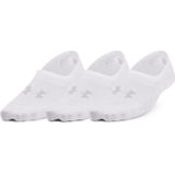 Under Armour Womens Low Socks Women'S Ua Breathe Lite Ultra 3-Pack Low Liner Socks, Wht, 1370075-100, SM