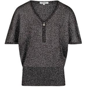 Morgan Dames pullover V-hals, zwart., XS