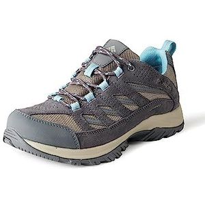 Columbia Crestwood waterdichte wandelschoen voor dames, waterkoker, donkergrijs, 40,5 EU, waterkoker donkergrijs, 40.5 EU