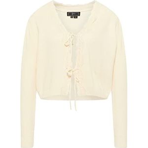 SIDONA Gebreid damesvest 11019455-SI01, wolwit, XS/S, wolwit, XS/S