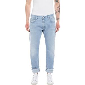 Replay Heren Rocco Jeans, 010 Light Blue, 2732, 010, lichtblauw, 27W x 32L