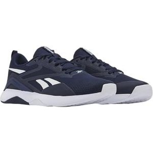 Reebok Nanoflex Tr 2 Sneakers voor heren, Vector Navy White Black, 44.5 EU