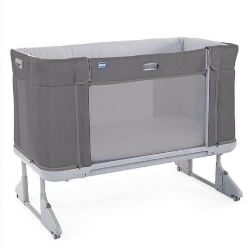 Chicco Next2Me Forever, Co-sleeper wieg voor Pasgeborenen, Compatibel met Diverse Bedden, 3-in-1 Co-sleeper wieg voor Pasgeborenen, Verstelbare Hoogte, Goede Luchtcirculatie, 4 Wielen,Inclusief Matras