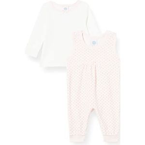 Sanetta Baby meisjes romper/overall roze peuter pyjama