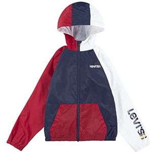 JONGENS - Jack - Dress Blues - Met Capuchon - Kangoeroezak - Ritssluiting