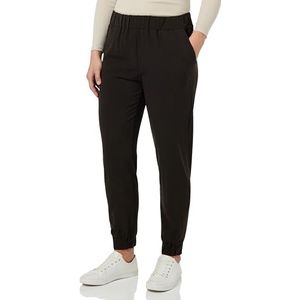 KAFFE Casual broek voor dames, elastische taille, hoge taille, elastische manchetten, regular fit, Java, 38