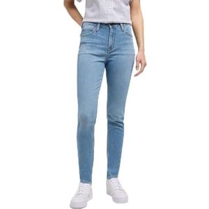 Lee Scarlett High Jeans voor dames, Hyper Bright, 26W x 29L