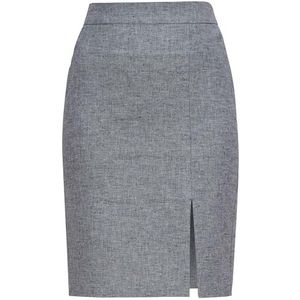 comma Dames korte rok, 58K1 diepblauw, 46