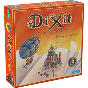 Libellud | Dixit Odyssey (editie 2022) | Communicatiespel | Leeftijd 8+ | 3 tot 12 spelers | Speeltijd 30 minuten, opFranzösisch