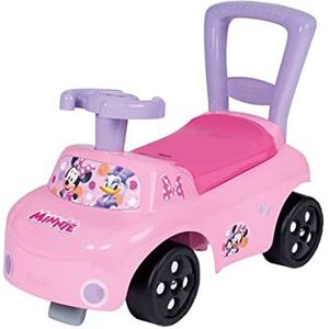 Smoby 720532 - Minnie Mouse, loopauto, loopfunctie, stuurwiel, voor kinderen vanaf 10 maanden
