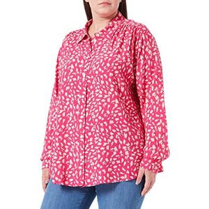 Seidensticker Damesblouse - modieuze blouse - regular fit - getailleerd - hemd blouses kraag - gemakkelijk te strijken - lange mouwen, roze, 38