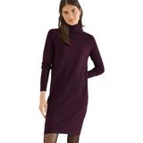 CECIL - Robe Douillette - Eggplant - Col Roulé - XXL