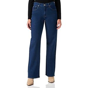 7 For All Mankind Tess Diepe Dive Jeans voor dames, Donkerblauw, 32